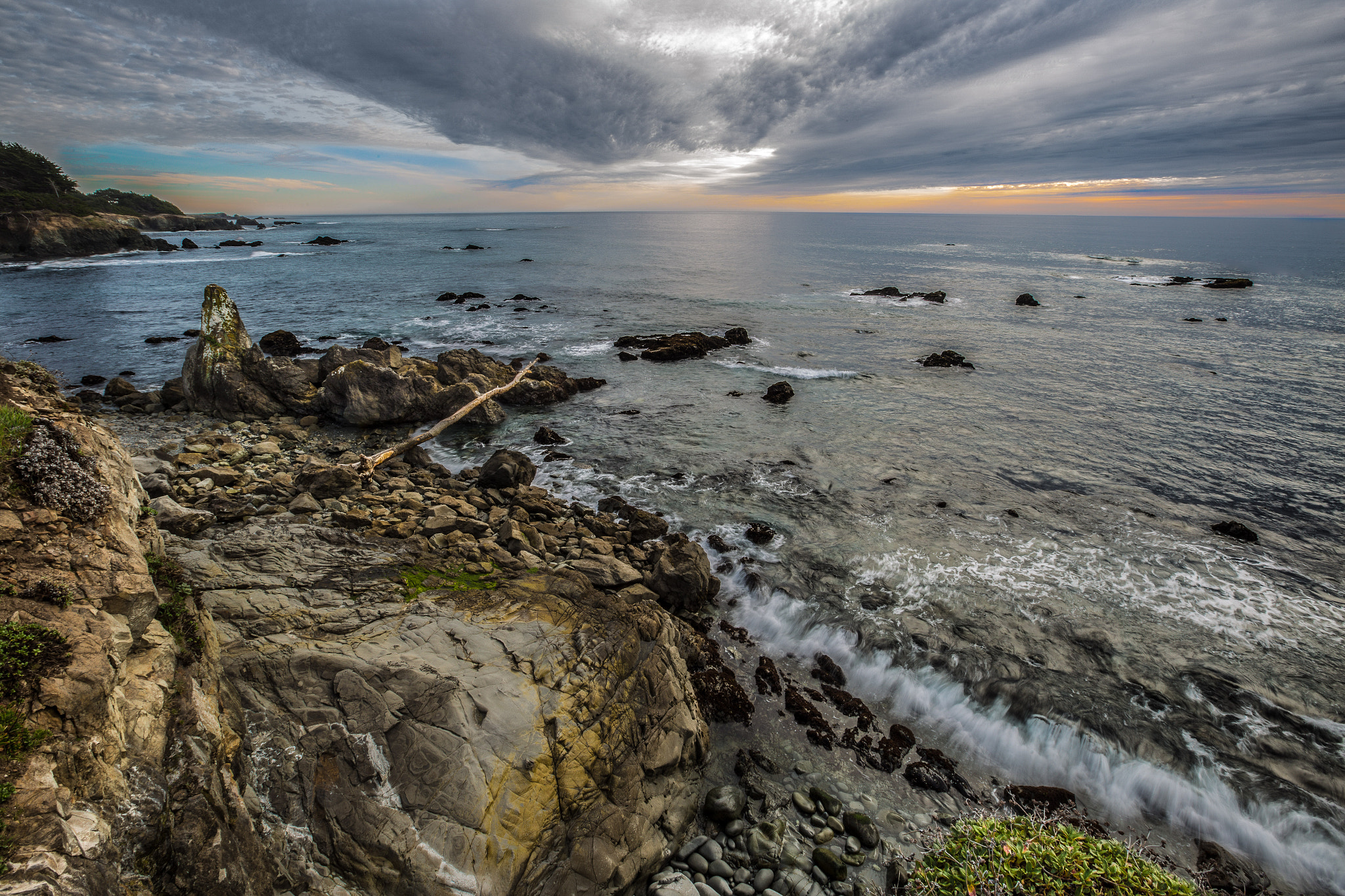 Canon EF 16-35mm F2.8L II USM sample photo. Rugged coast photography