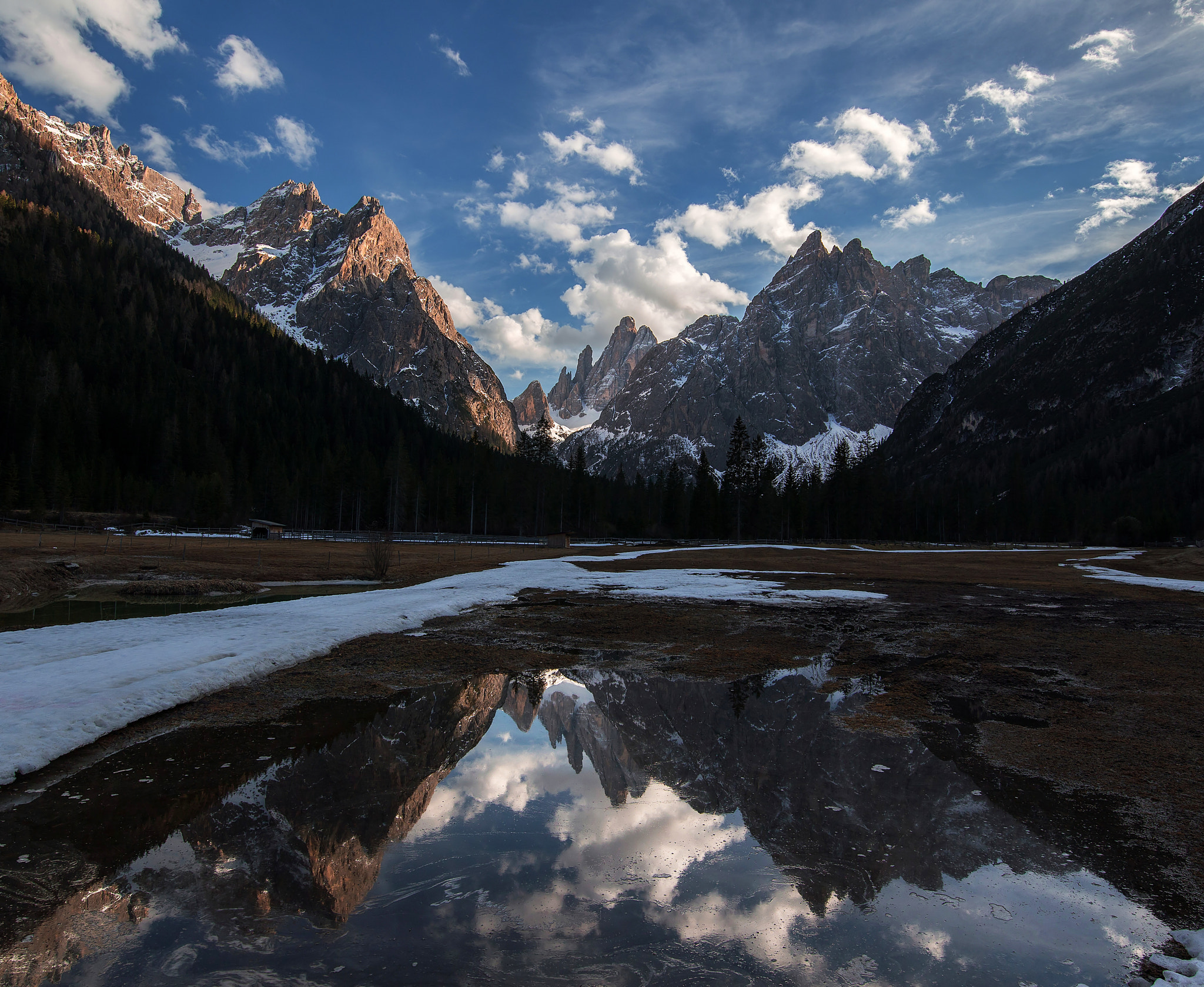 Canon EOS-1D X + Canon EF 300mm f/2.8L sample photo. Dolomites reflection photography
