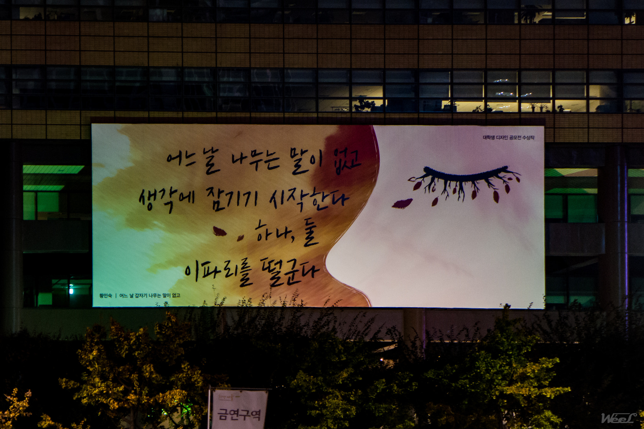 Leica D-Lux 6 sample photo. Billboard with eye photography
