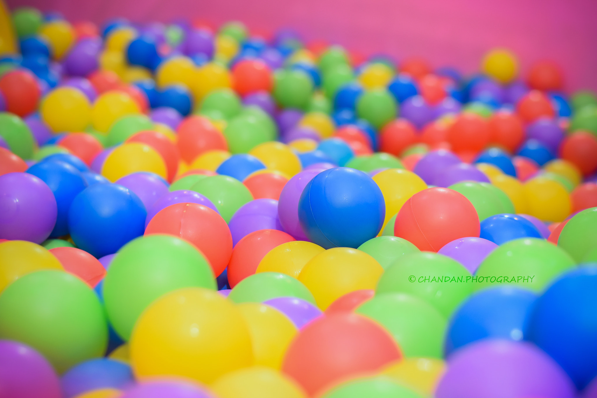 Nikon D5500 sample photo. Colourful balls photography