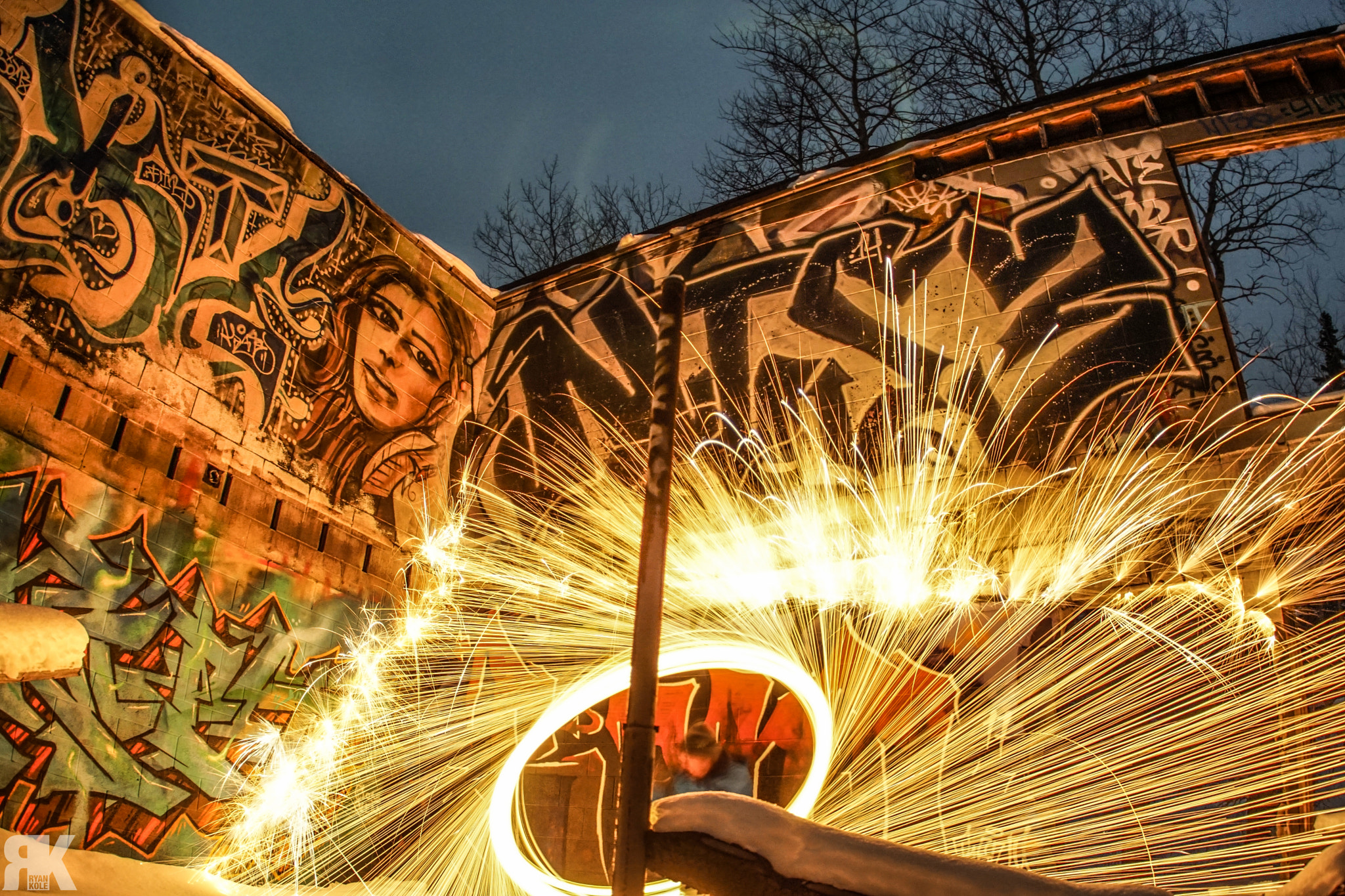 Sony ILCA-77M2 + Sony 16mm F2.8 Fisheye sample photo. Steel wool iii photography