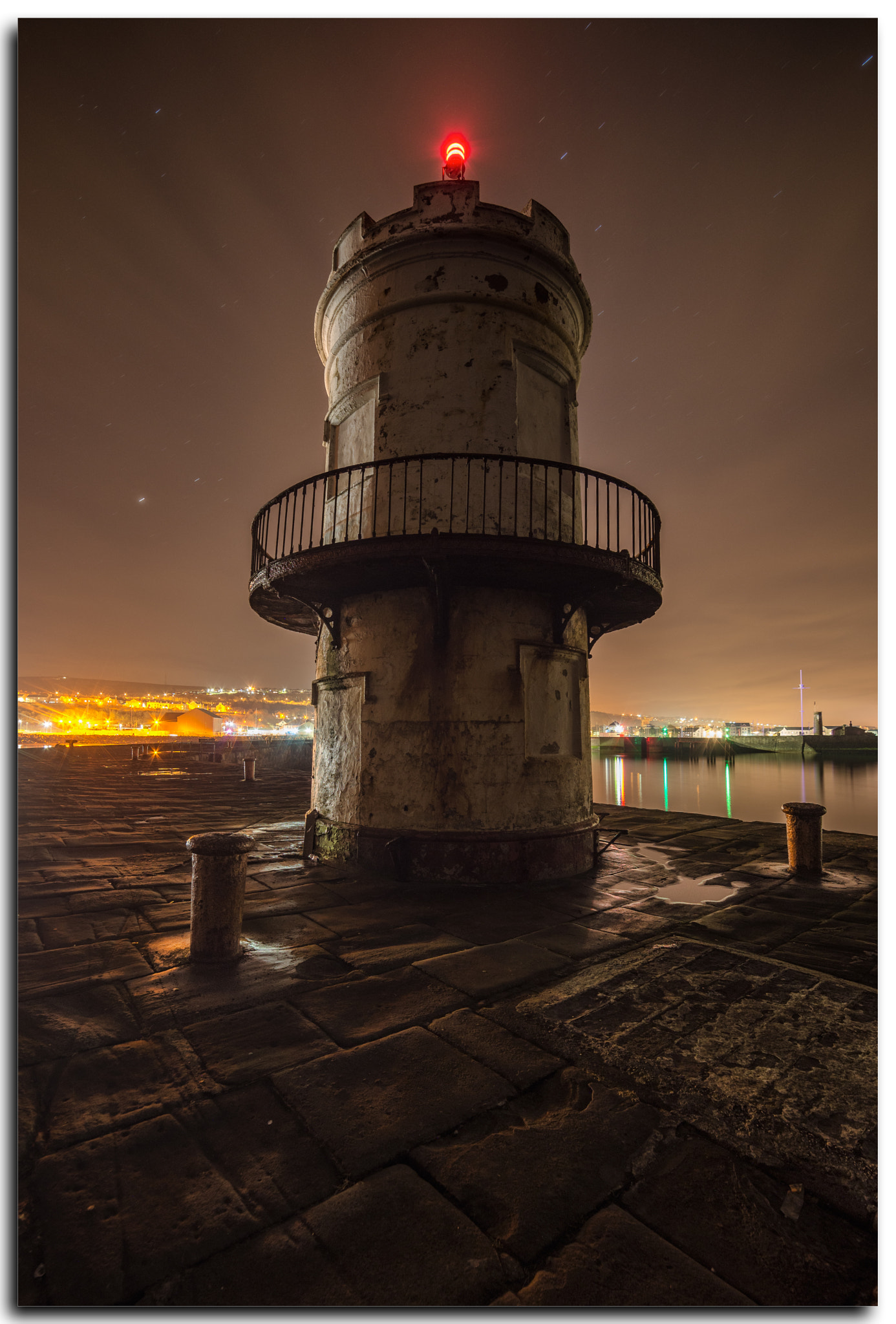 Samyang 14mm F2.8 ED AS IF UMC sample photo. Whitehaven port by night photography