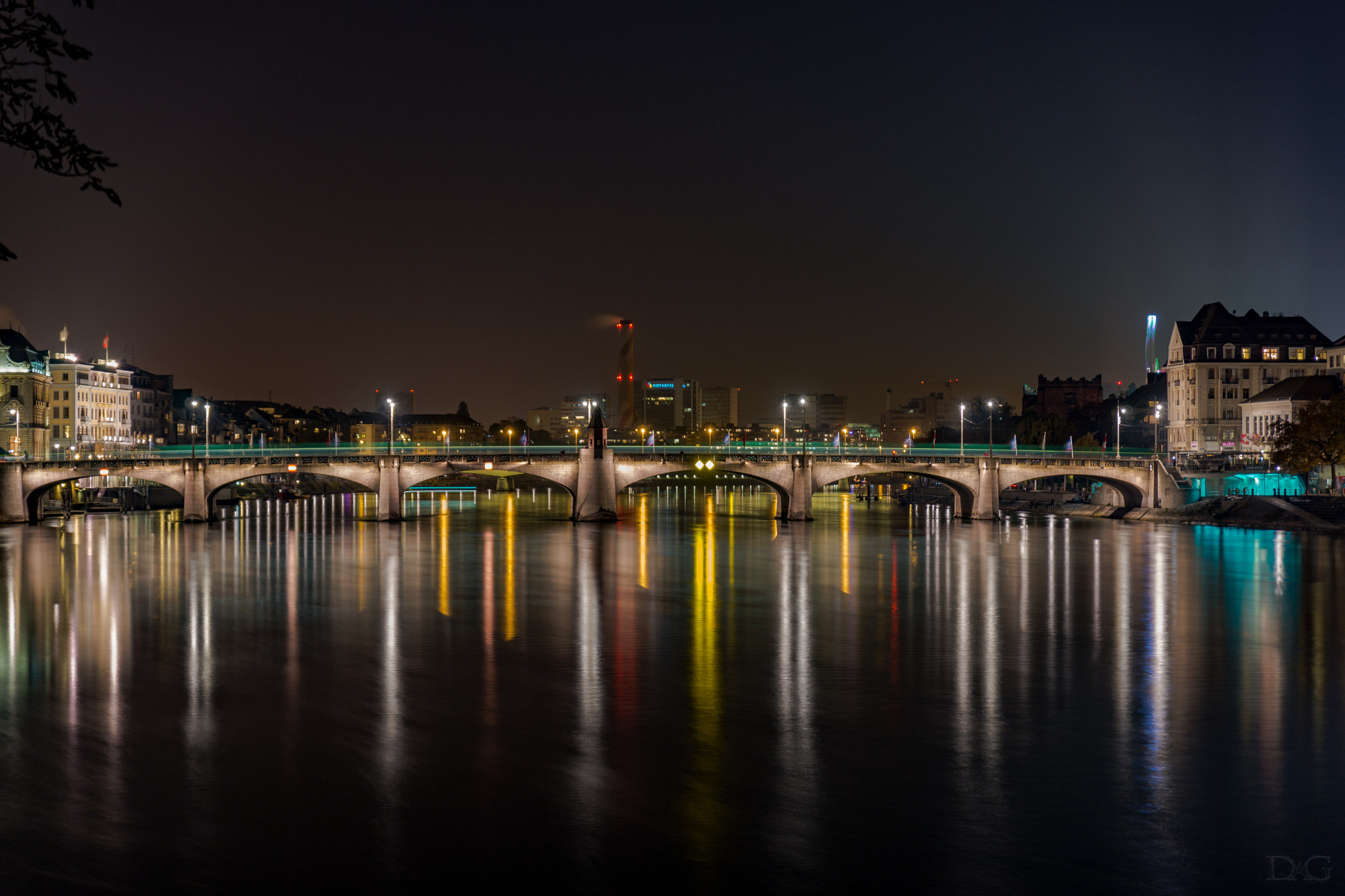 Sony a99 II + Tamron SP 24-70mm F2.8 Di VC USD sample photo. Basel bei nacht -  05 photography