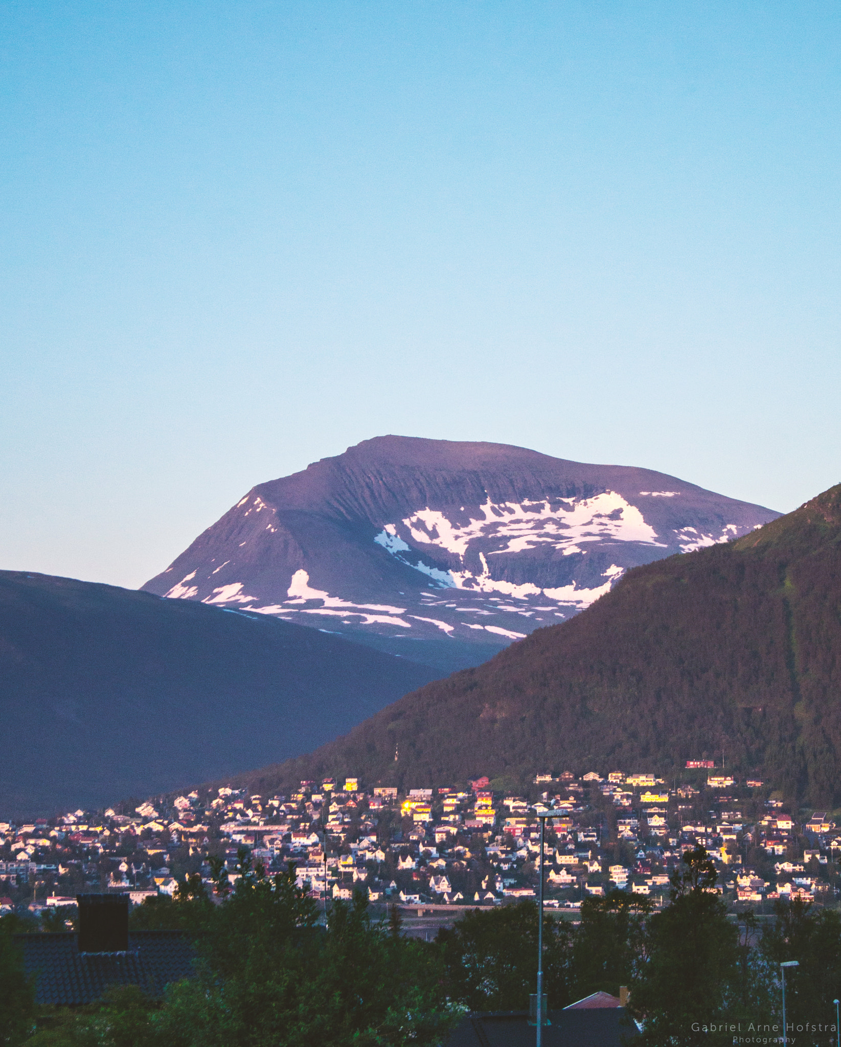 Sony SLT-A35 sample photo. Evening in tromsø photography