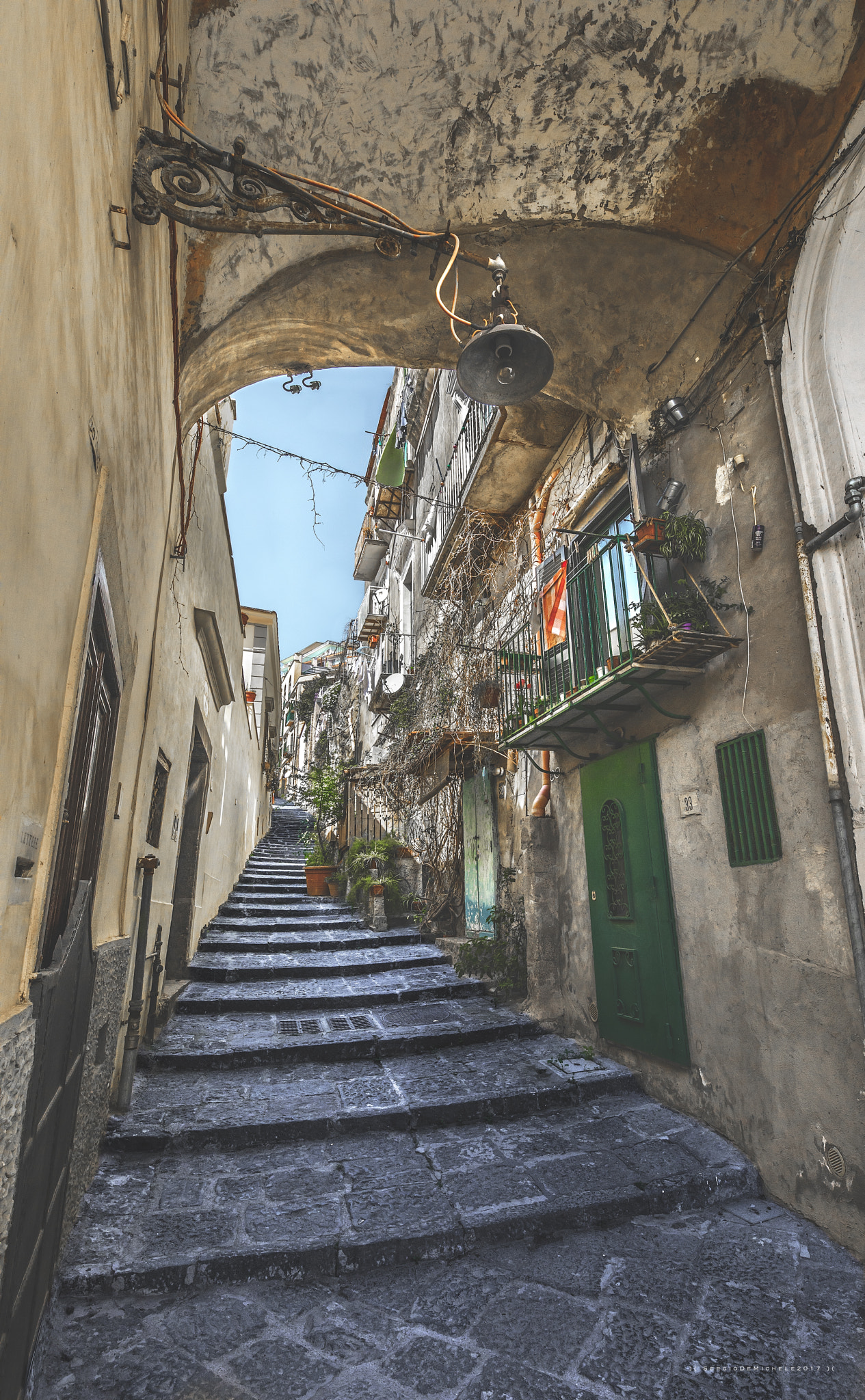 Canon EF 17-40mm F4L USM sample photo. Historical stairway of petraro | naples photography