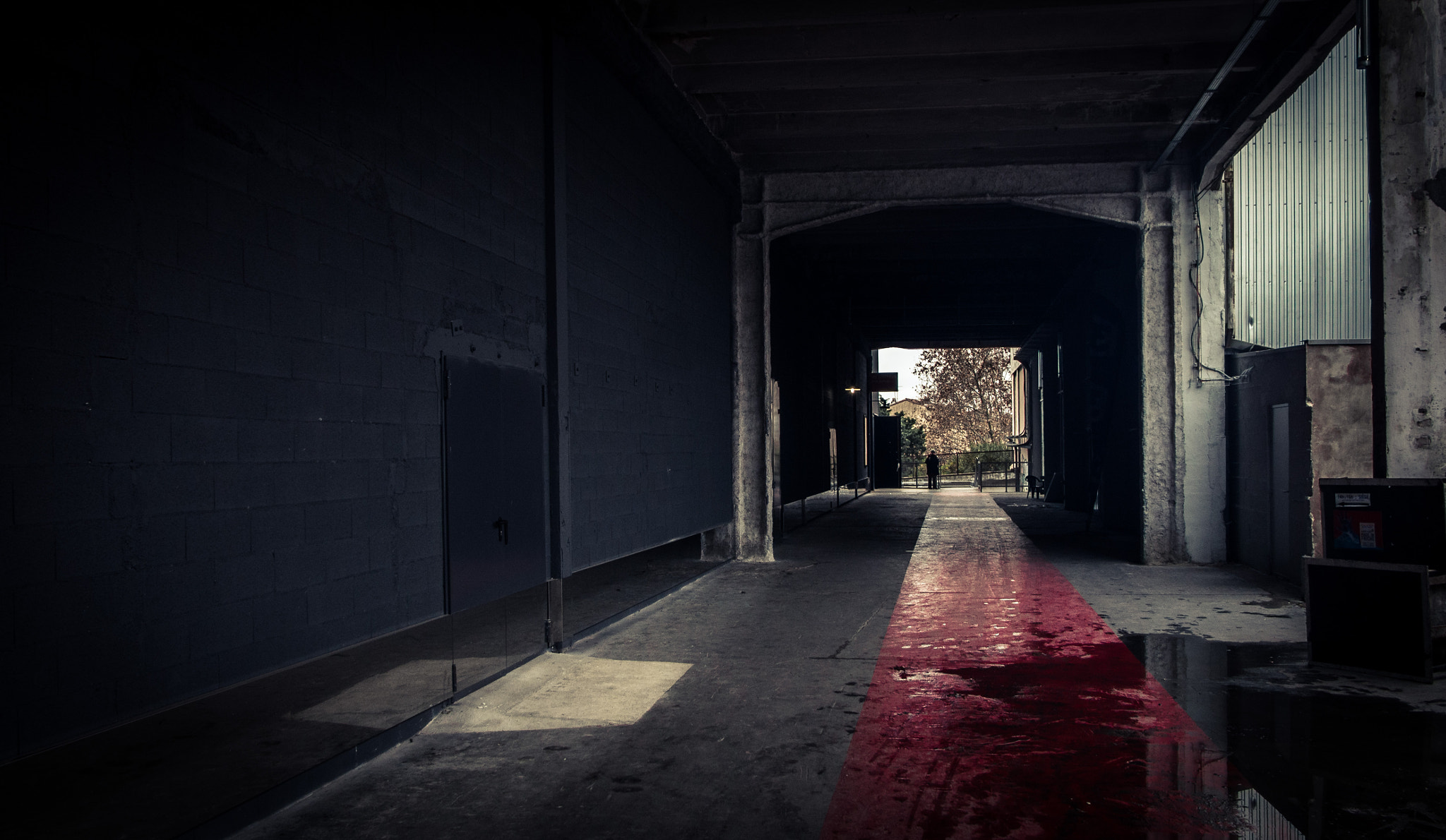 Olympus OM-D E-M5 + Panasonic Lumix G 14mm F2.5 ASPH sample photo. The red line photography