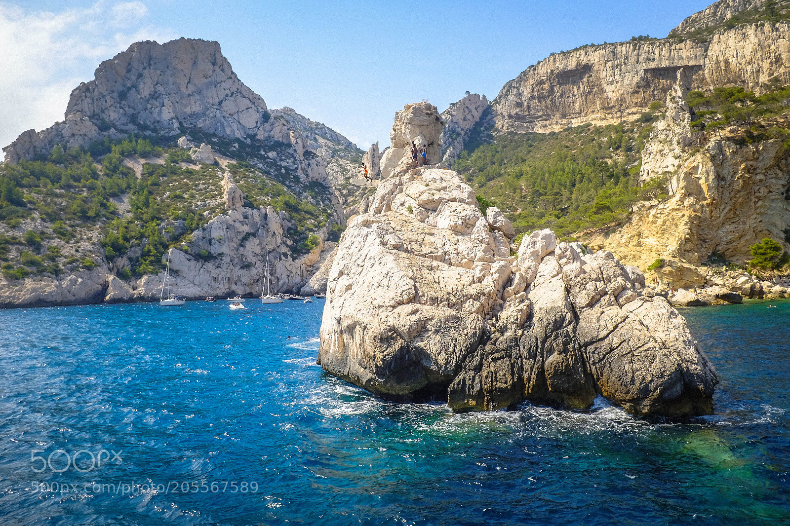 Fujifilm X100T sample photo. Marseille calanques photography