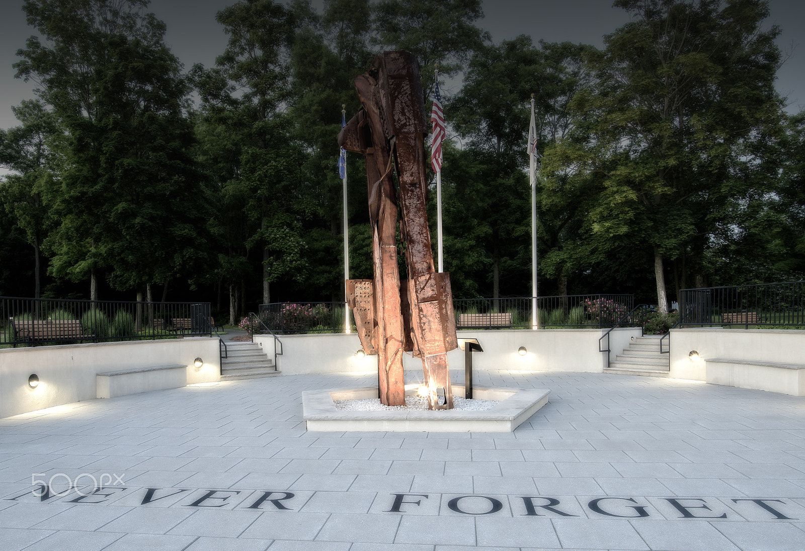 Nikon D800E + Nikon AF-S Nikkor 20mm F1.8G ED sample photo. 911 memorial sites in new jersey photography