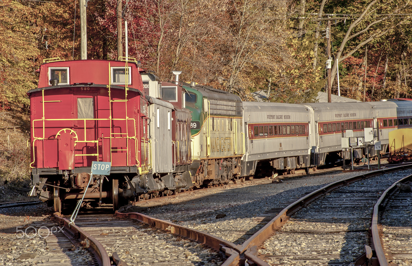Nikon D700 sample photo. Whippany hisorical train yard photography
