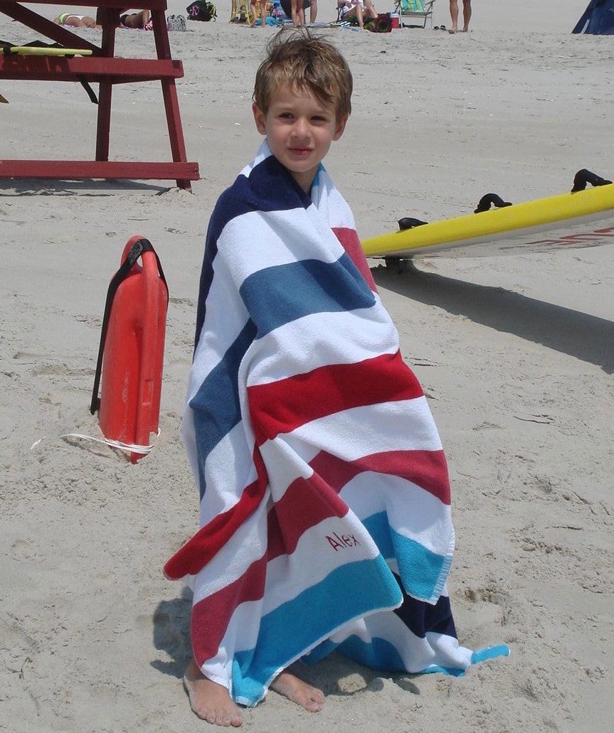 Sony DSC-W100 sample photo. Boy at the beach photography