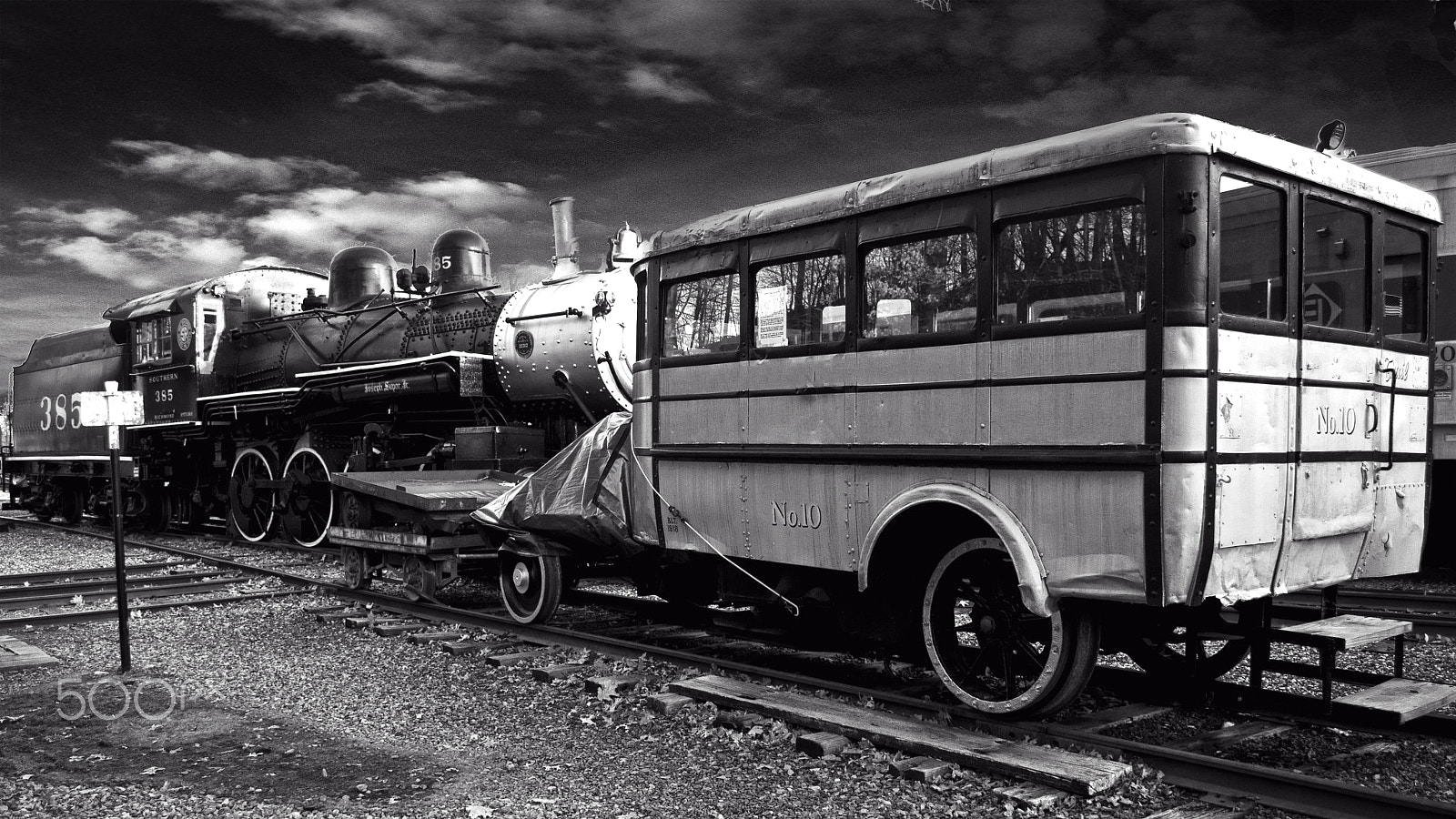 Nikon D90 sample photo. Whippany train museum photography