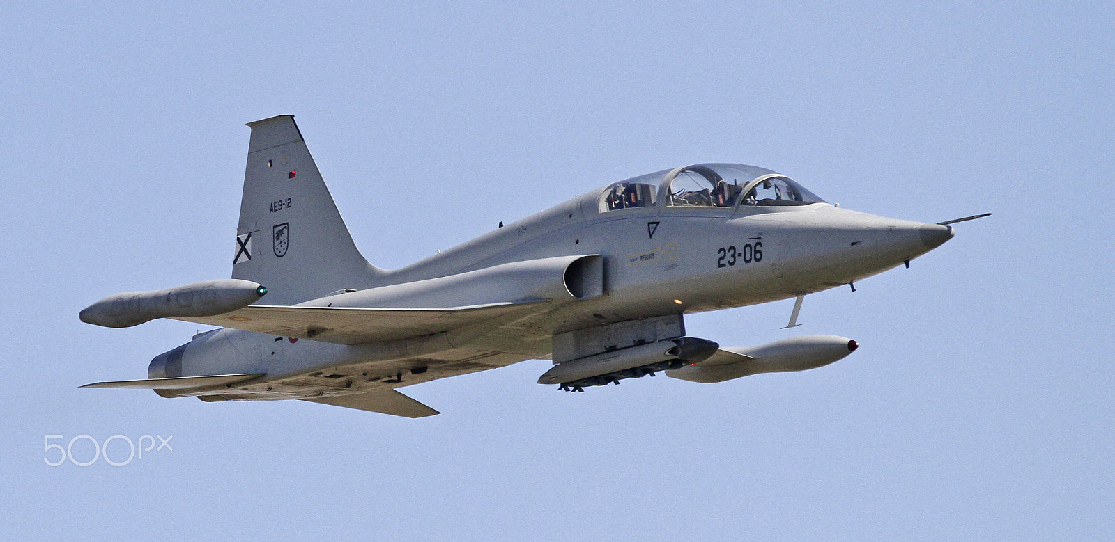 Canon EOS 7D + 150-600mm F5-6.3 DG OS HSM | Contemporary 015 sample photo. Northrop f-5a -freedom fighter- (a.9/r.9) photography