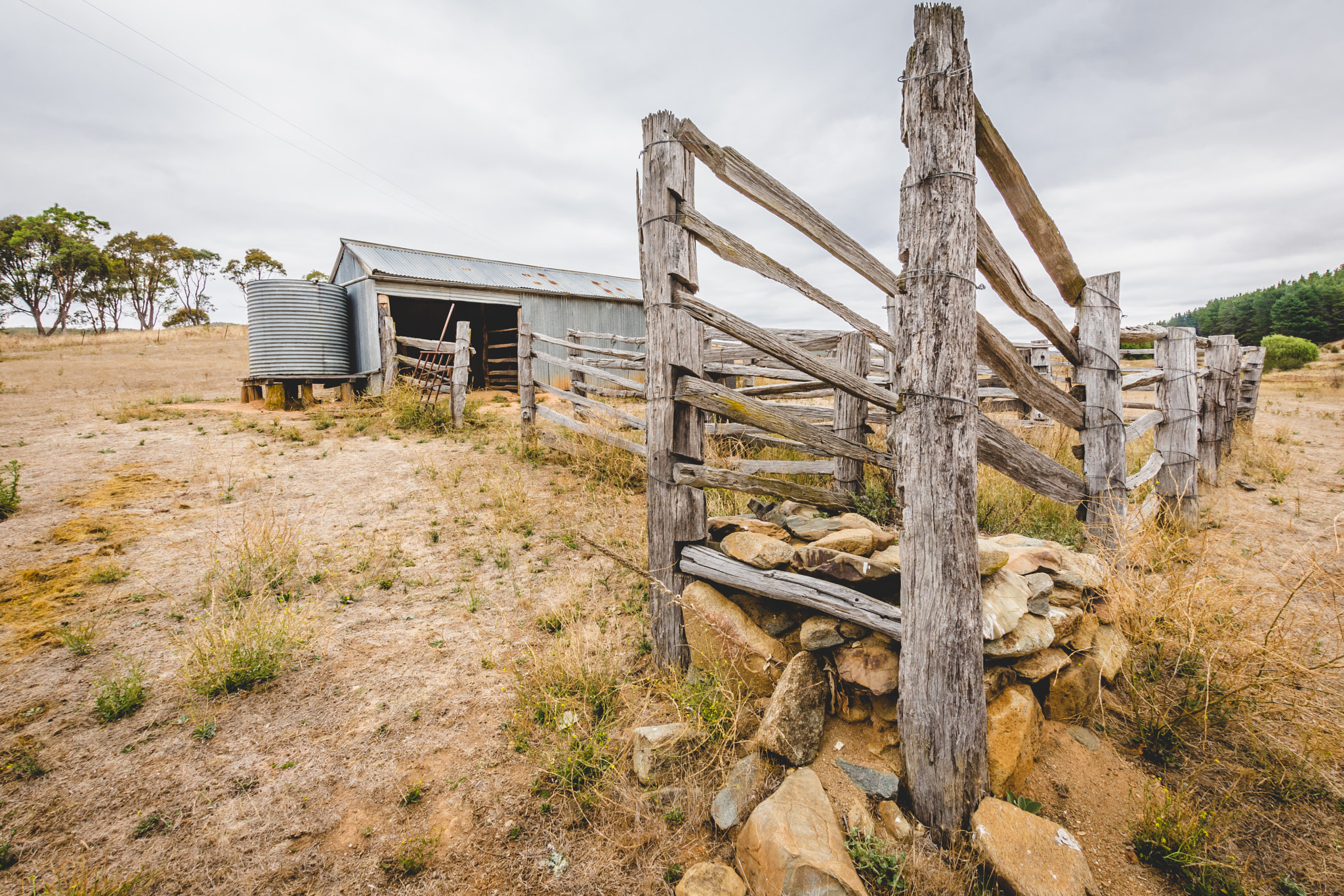 Nikon D7200 + Sigma 10-20mm F3.5 EX DC HSM sample photo. The old shearing shed photography