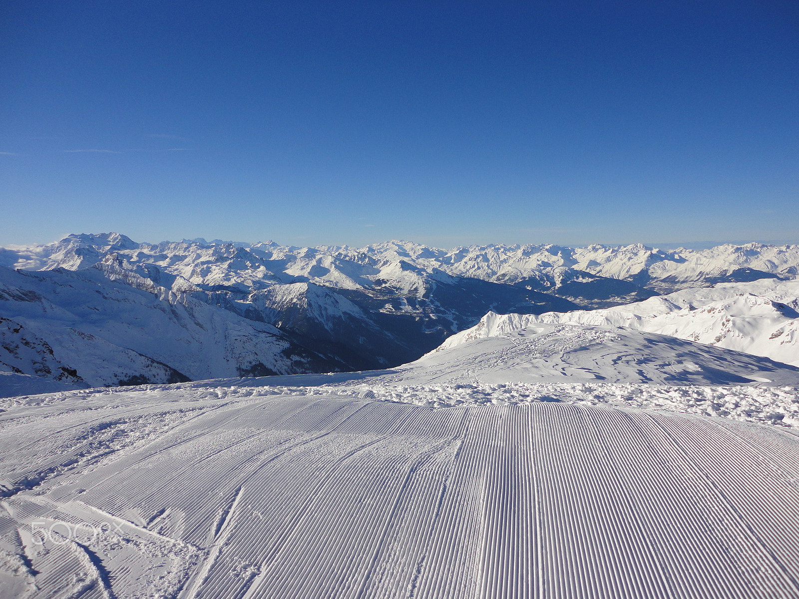 Sony DSC-W360 sample photo. Alps in the morning photography