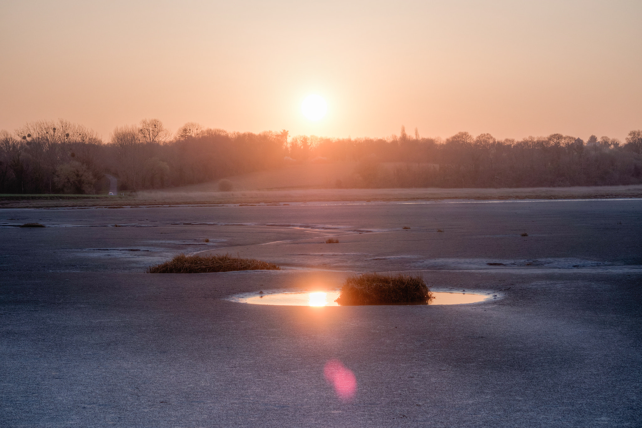 Olympus OM-D E-M5 sample photo. Sunset on low tide photography