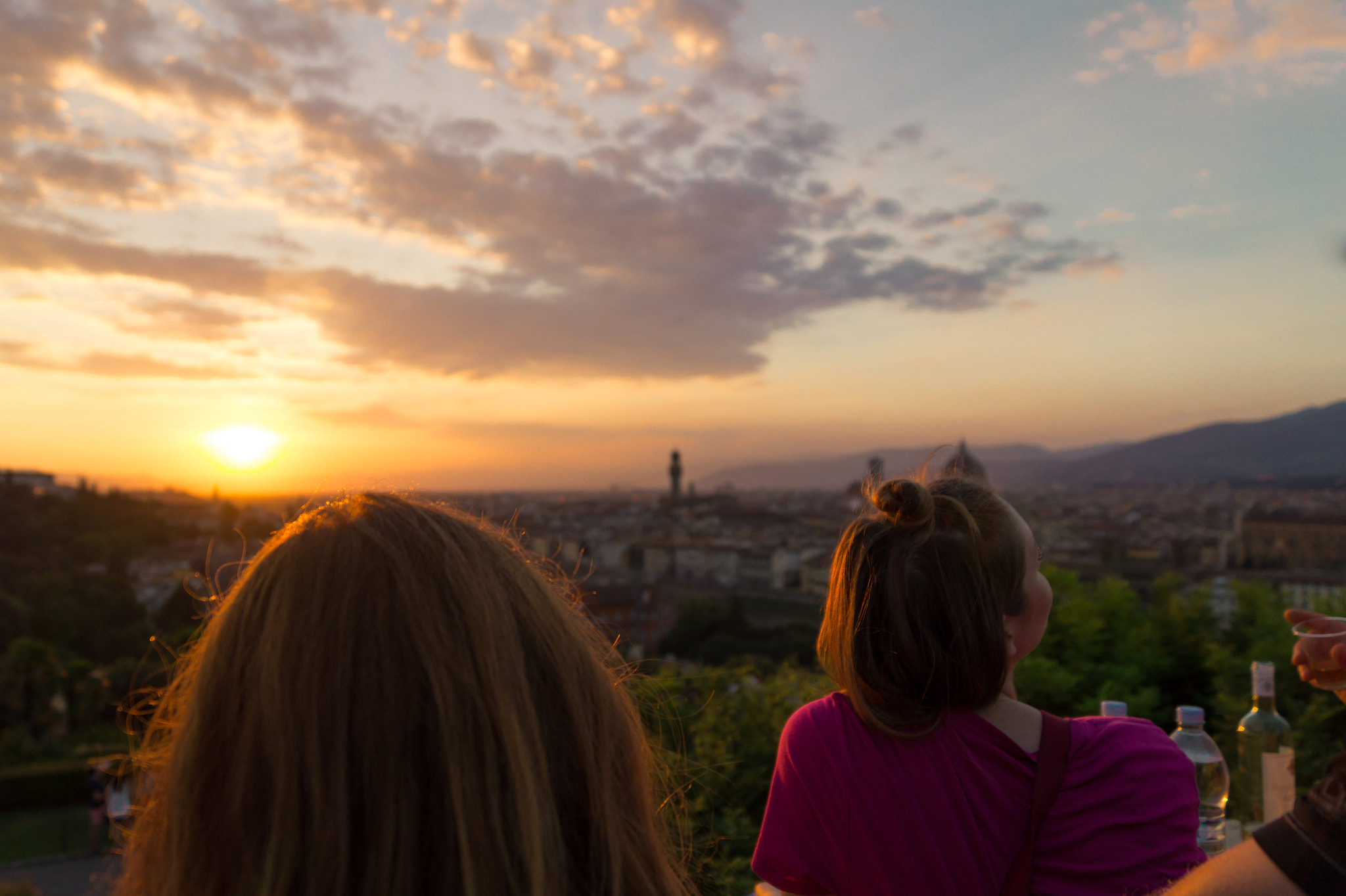 Sony SLT-A58 sample photo. Florenz sundown photography