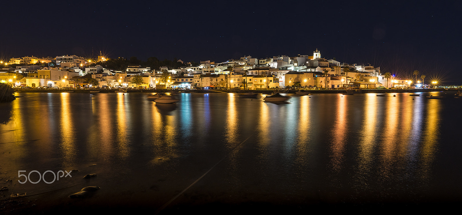 Nikon AF-S Nikkor 14-24mm F2.8G ED sample photo. Reflexions of ferragudo photography