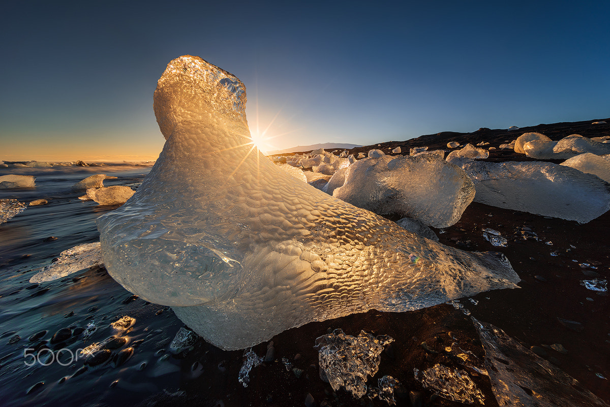 Sony a7R + Voigtlander HELIAR-HYPER WIDE 10mm F5.6 sample photo. Ice seal photography