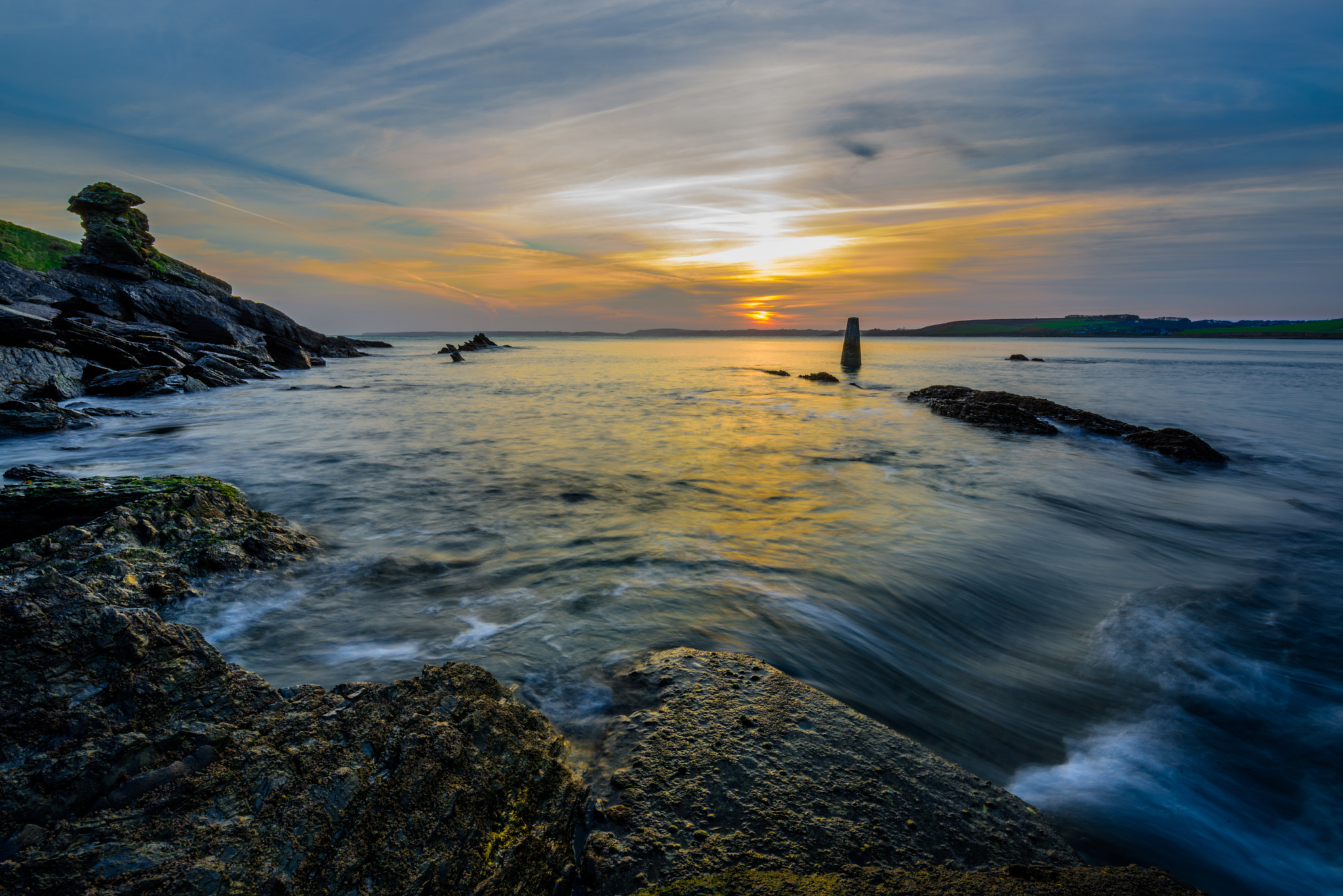 Tamron SP 15-30mm F2.8 Di VC USD sample photo. Out-rushing tide photography