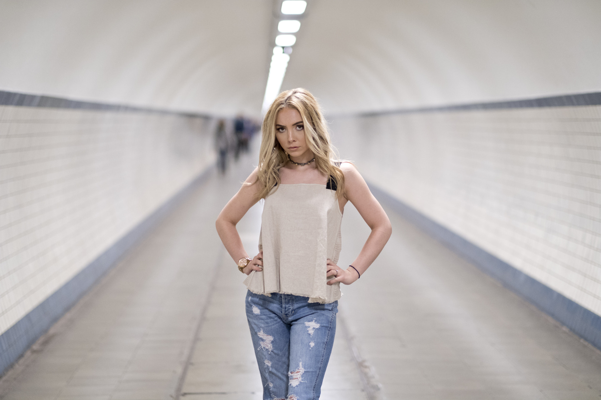 Fujifilm X-T2 + Fujifilm XF 56mm F1.2 R sample photo. Light at the end of the tunnel photography