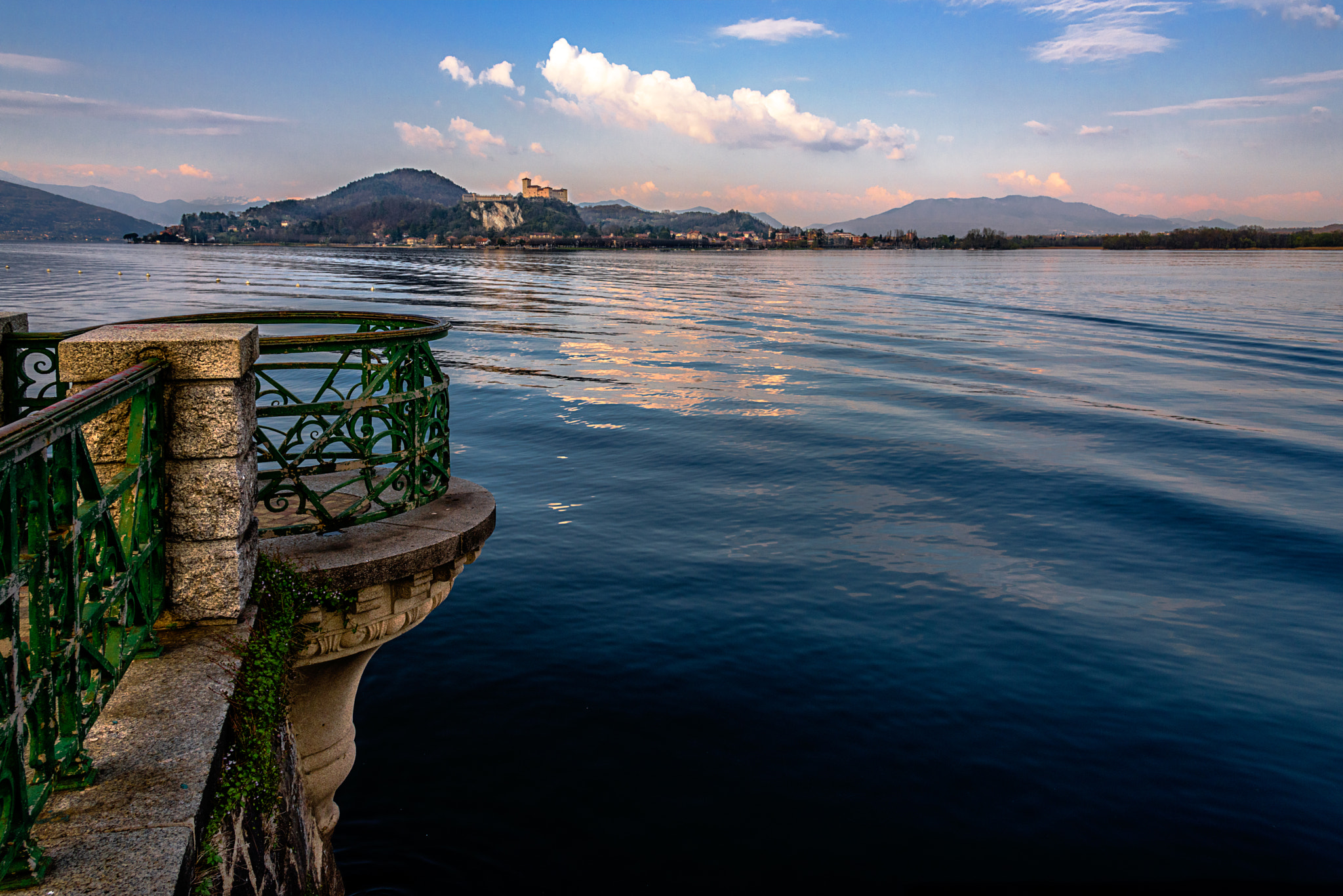 Nikon AF-S Nikkor 24-120mm F4G ED VR sample photo. Postcard from lago maggiore photography