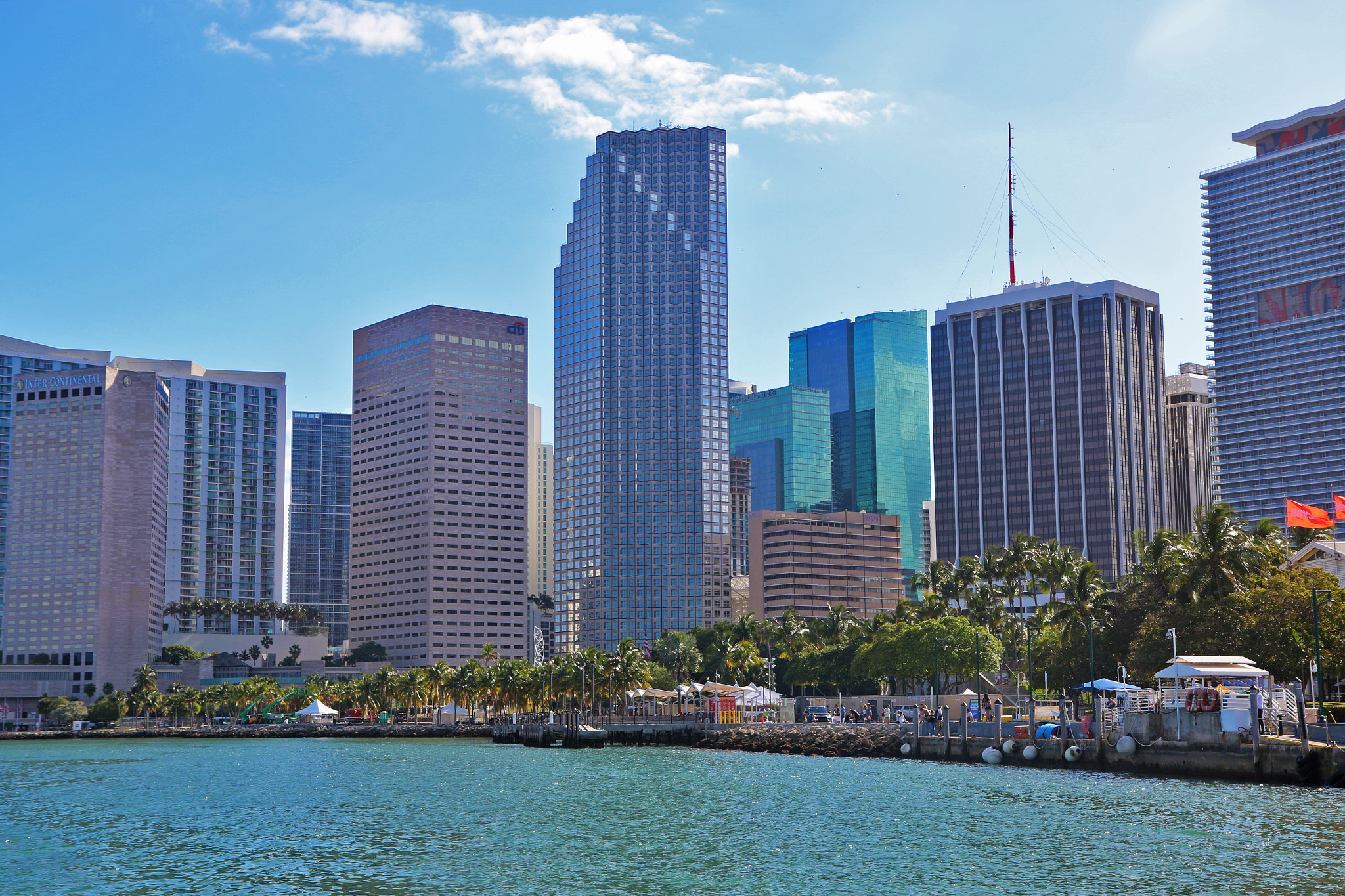 Canon EF-S 17-55mm F2.8 IS USM sample photo. Bayfront park miami photography