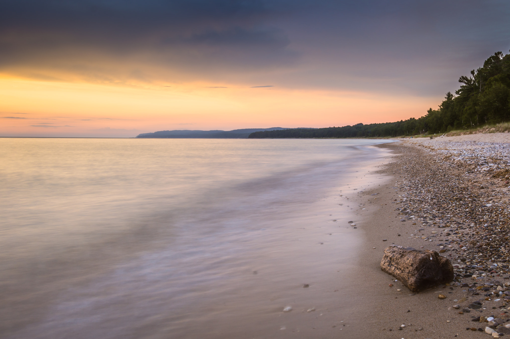 Nikon D3200 sample photo. Michigan sunrise photography