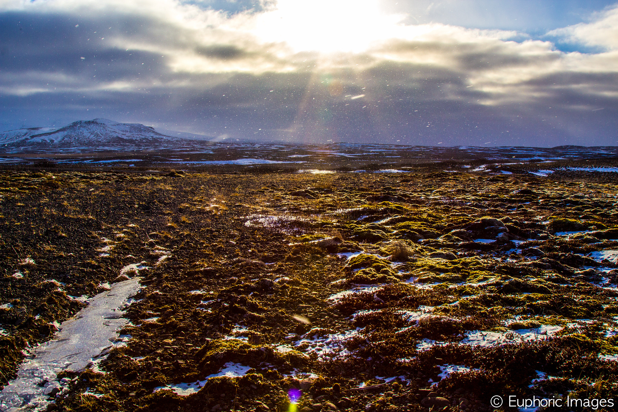 Canon EF 24-105mm F4L IS USM sample photo. Frozen tundra photography