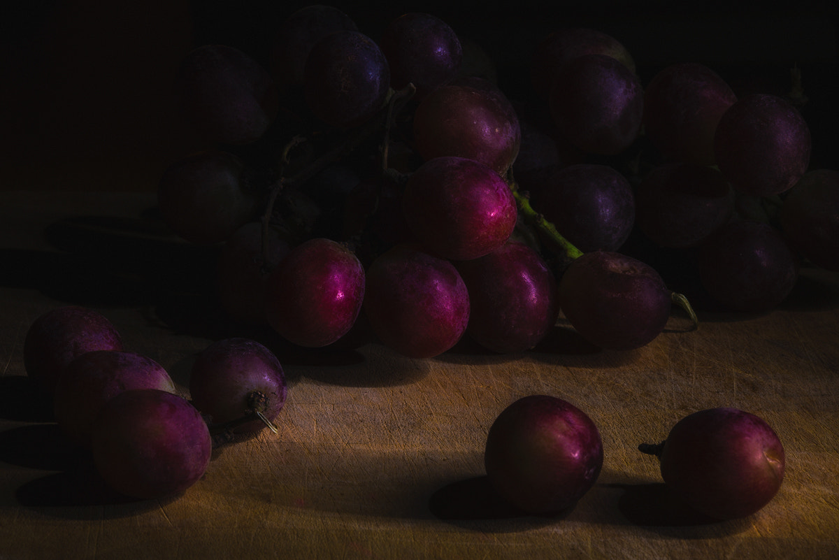 Nikon D800 sample photo. Grape photography