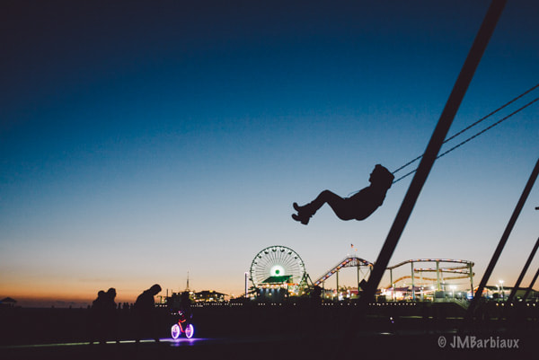 Summicron-M 1:2/35 ASPH. sample photo. Santa monica pier photography