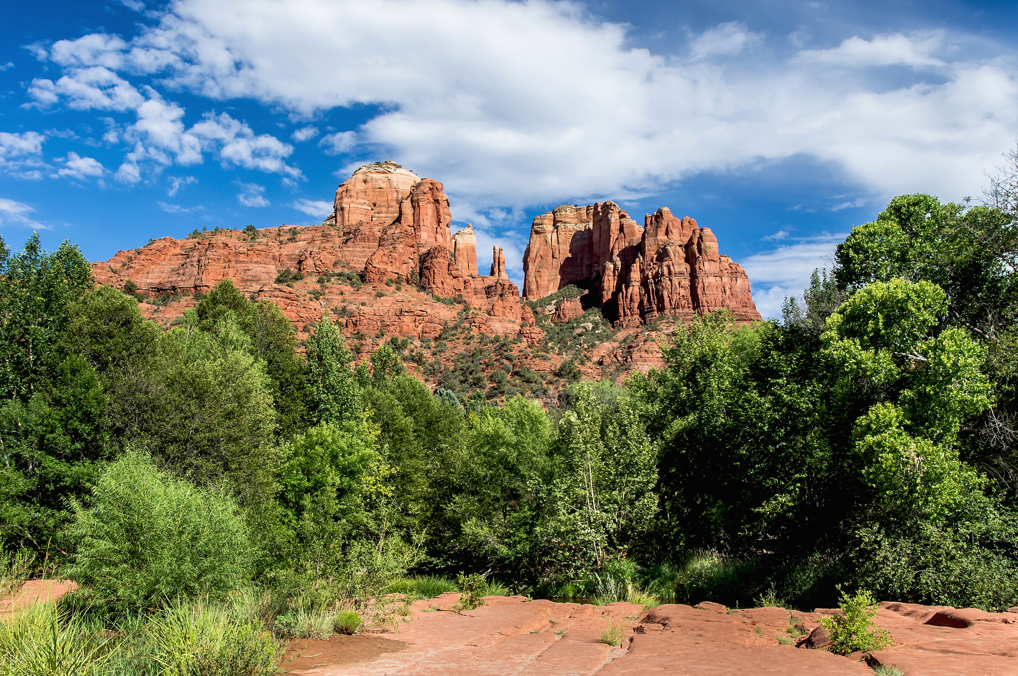 smc PENTAX-DA L 18-55mm F3.5-5.6 sample photo. Cathedral rock photography
