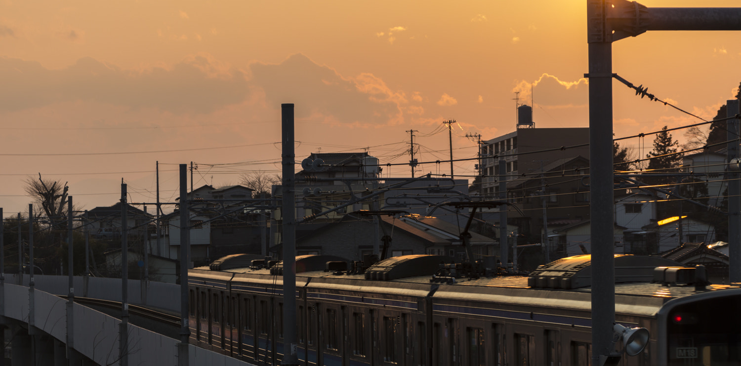 Canon EOS 100D (EOS Rebel SL1 / EOS Kiss X7) sample photo. Sunset glow photography
