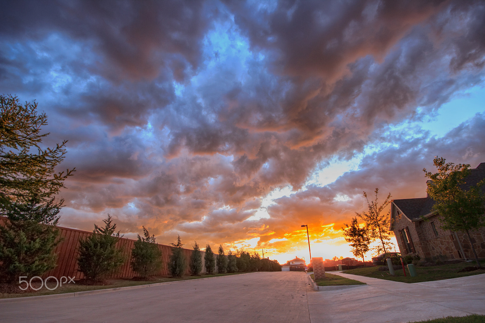 Sigma 10-20mm F4-5.6 EX DC HSM sample photo. Texas sunset photography