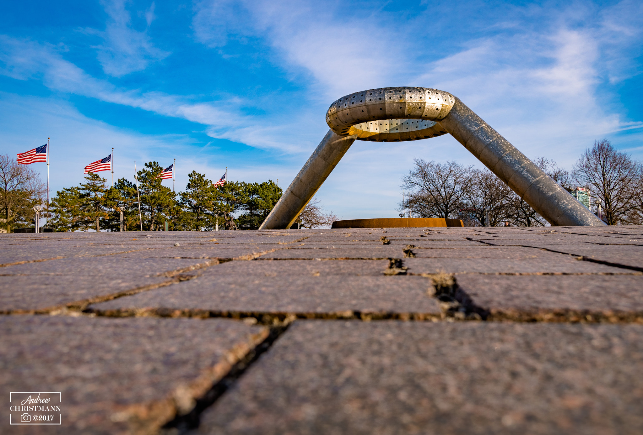 Sony a6300 sample photo. Dodge memorial fountain photography