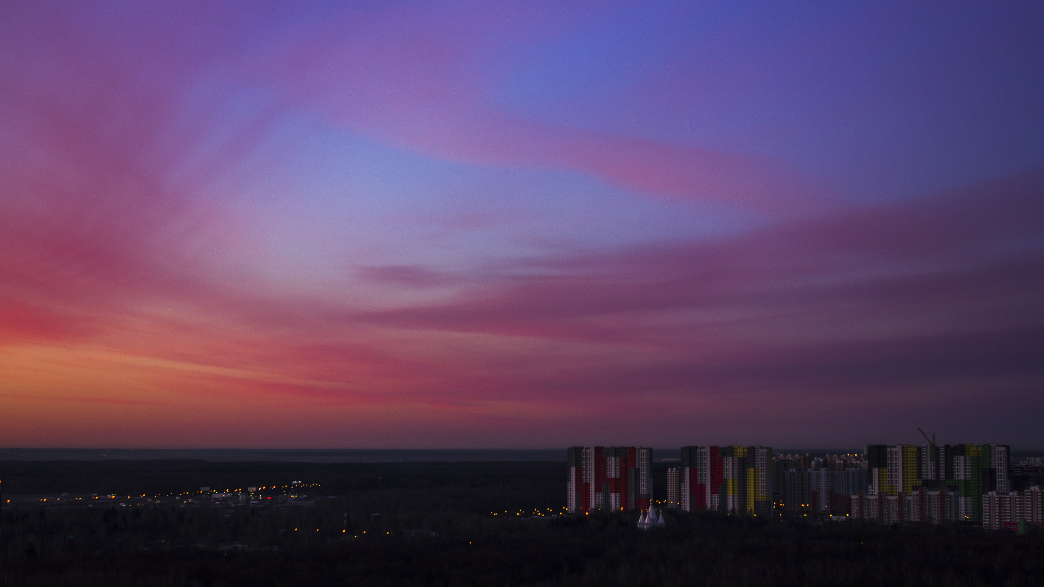 Canon EF-S 18-55mm F3.5-5.6 IS sample photo. Sunrise photography