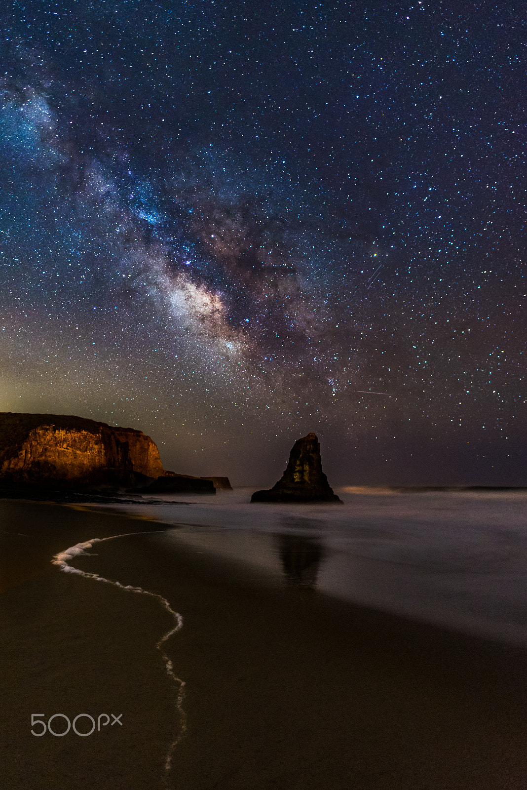 Nikon D750 + Nikon AF-S Nikkor 20mm F1.8G ED sample photo. Leading the way to the galaxy! photography