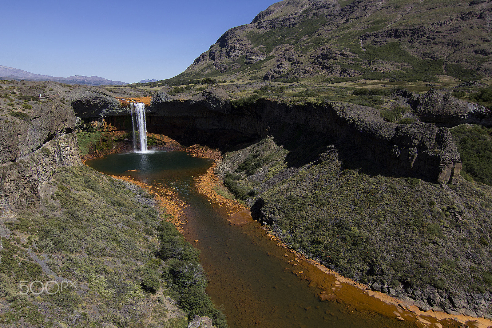 Canon EOS 60D sample photo. Cascada del rio agrio, caviahue, argentina photography