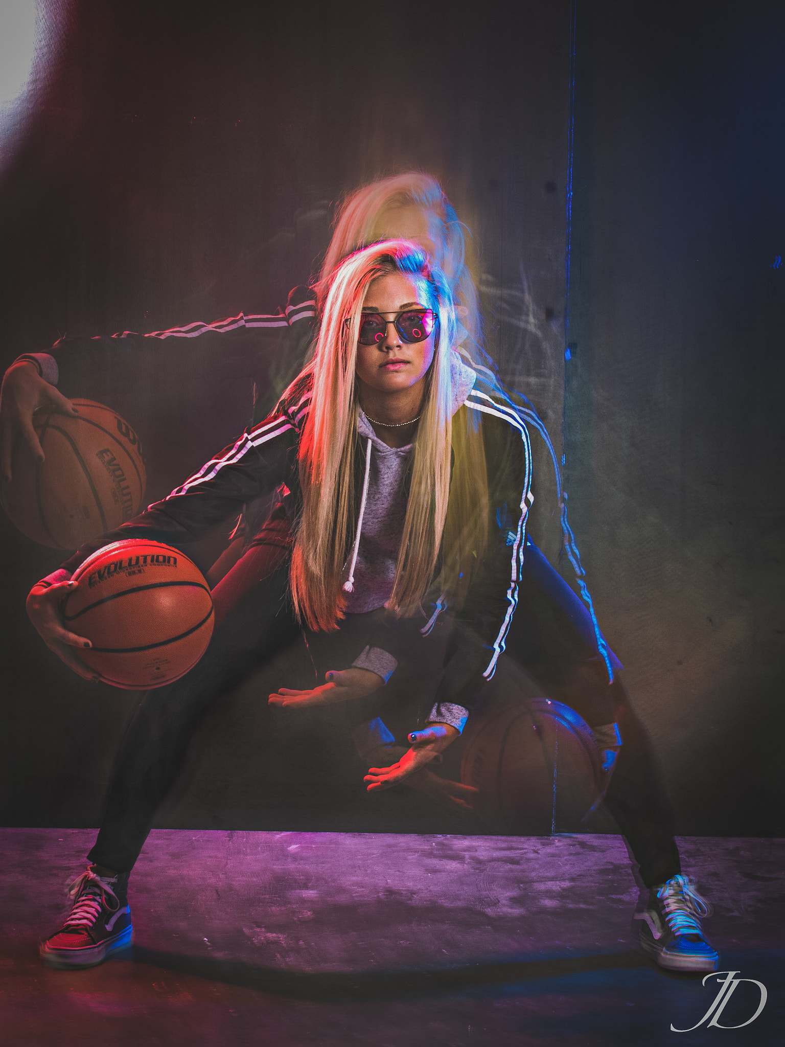 Nikon D3200 sample photo. Sara basketball photography