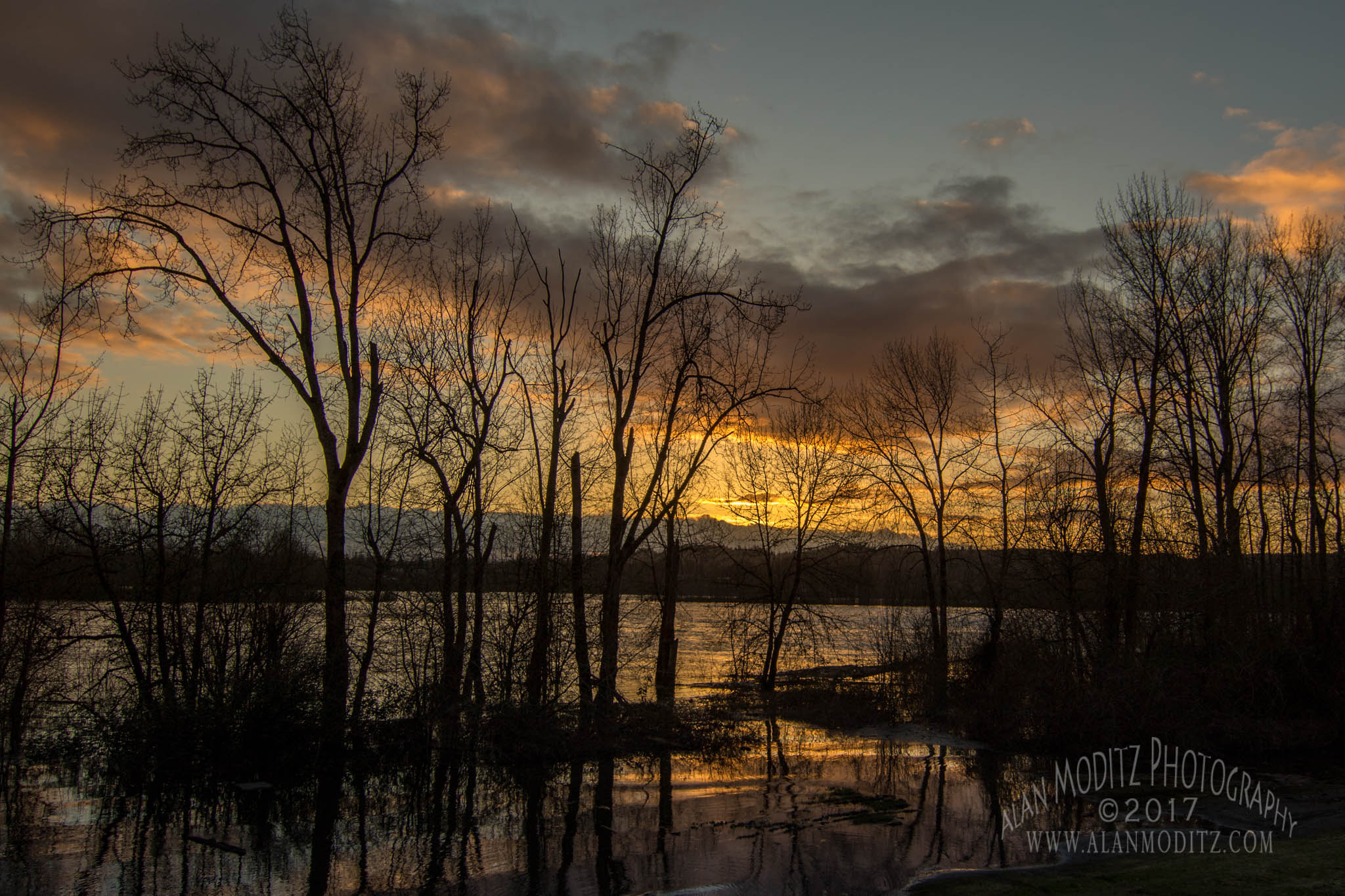 Canon EOS 7D Mark II sample photo. Flooding sunset photography
