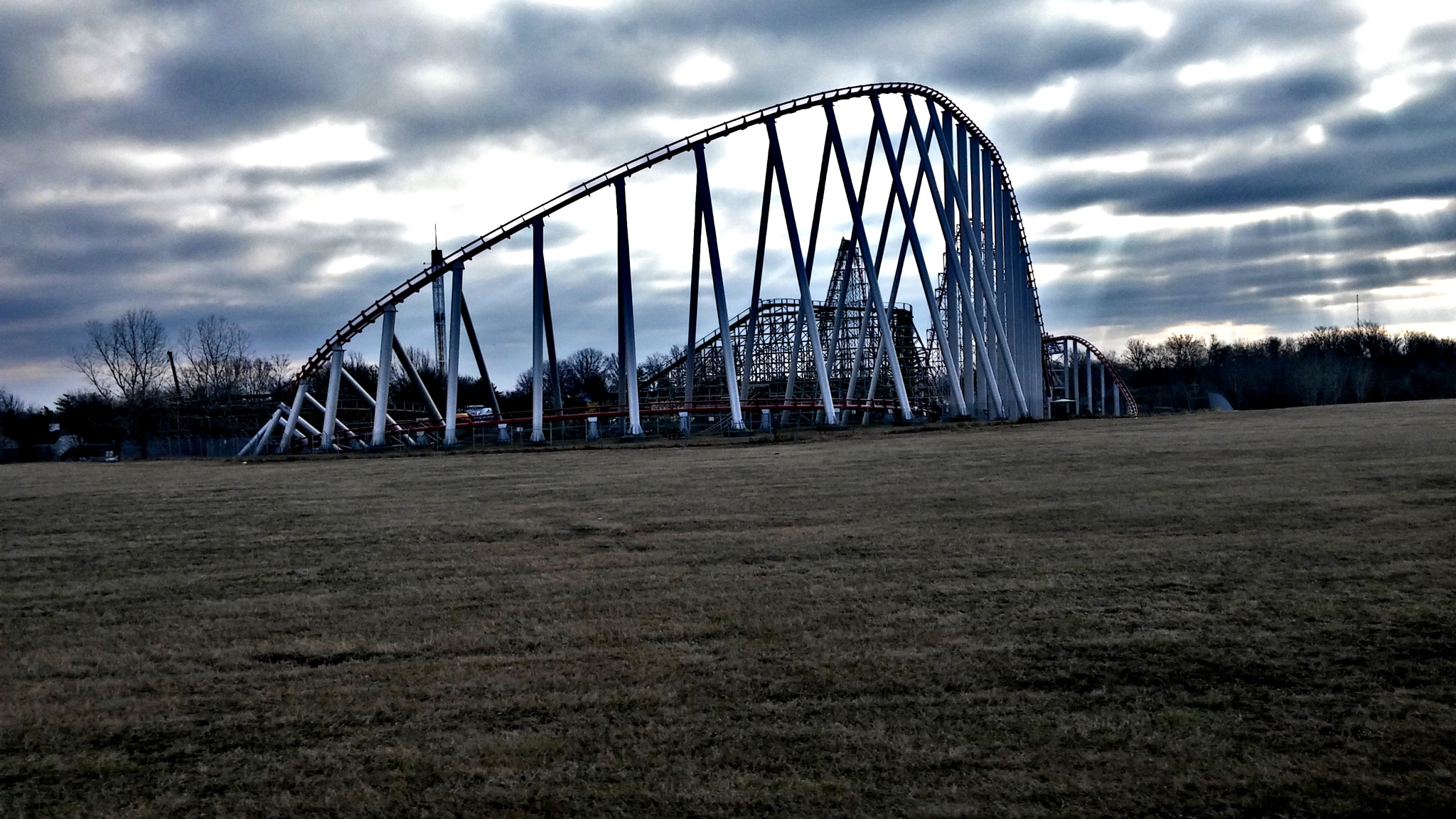 LG G STYLO sample photo. Rolercoaster ride photography
