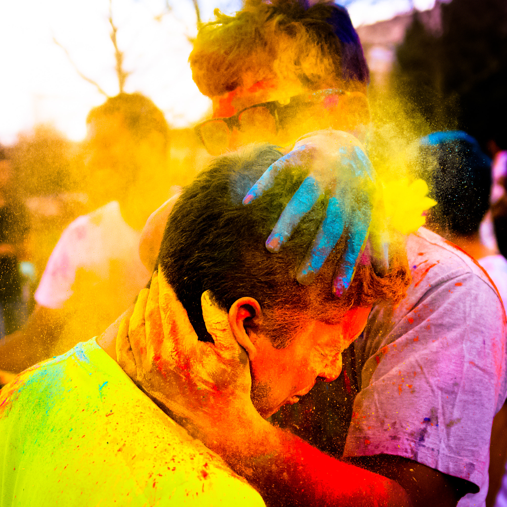 Nikon D7200 sample photo. Captured the spirit and the colors of holi. this i ... photography