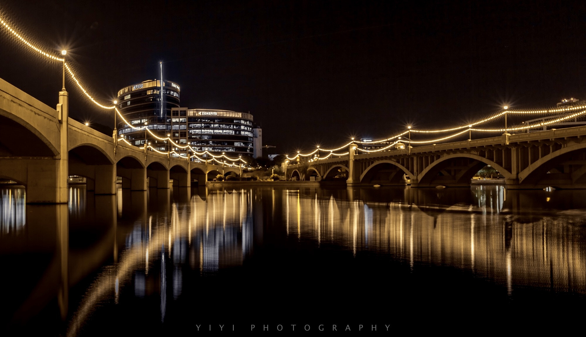Canon EF 16-35mm F2.8L II USM sample photo. Golden bridge photography
