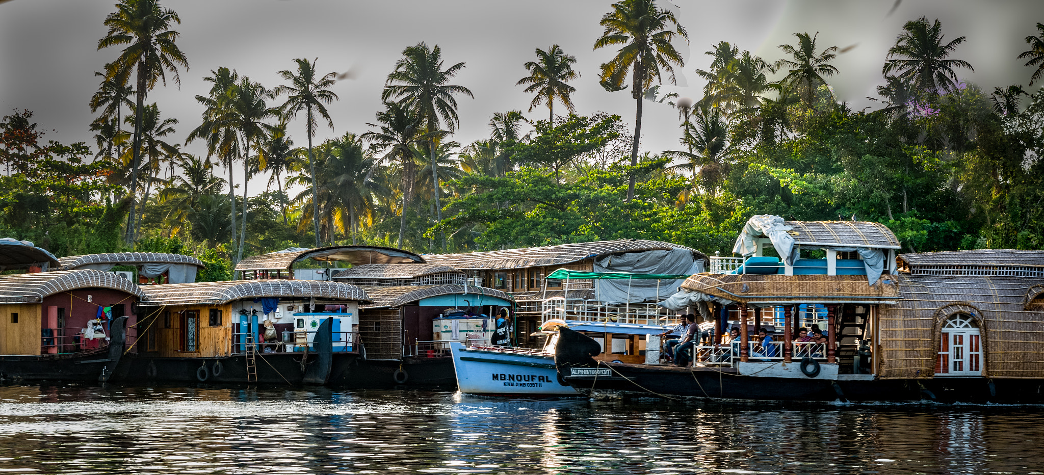 Sigma 17-50mm F2.8 EX DC OS HSM sample photo. Village of house boats photography