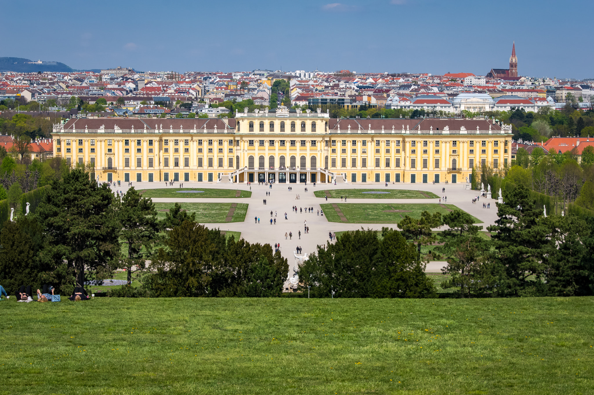 Nikon D3200 sample photo. Schloss schönbrunn photography