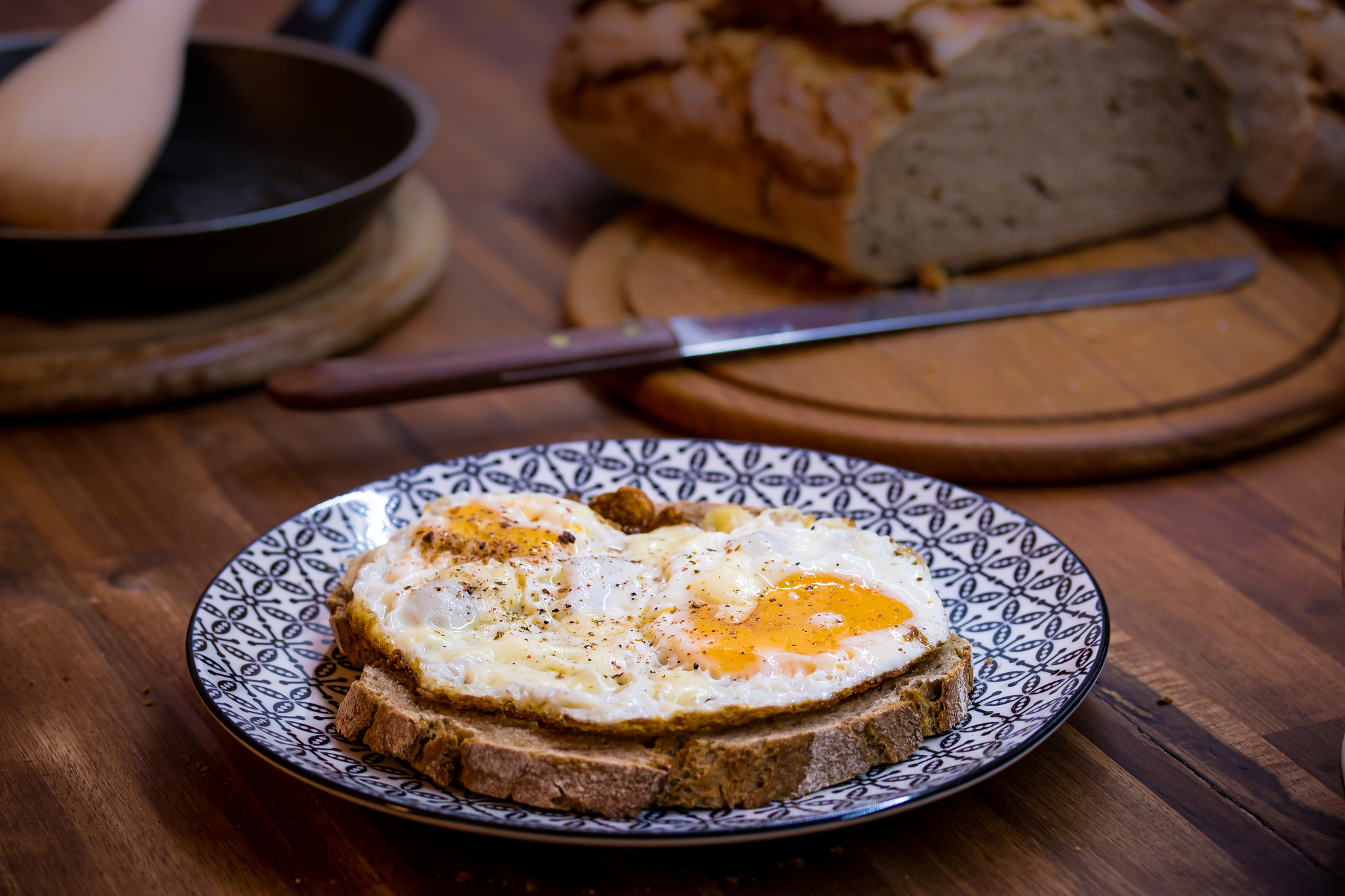 Canon EF-S 60mm F2.8 Macro USM sample photo. Two eggs for brunch photography