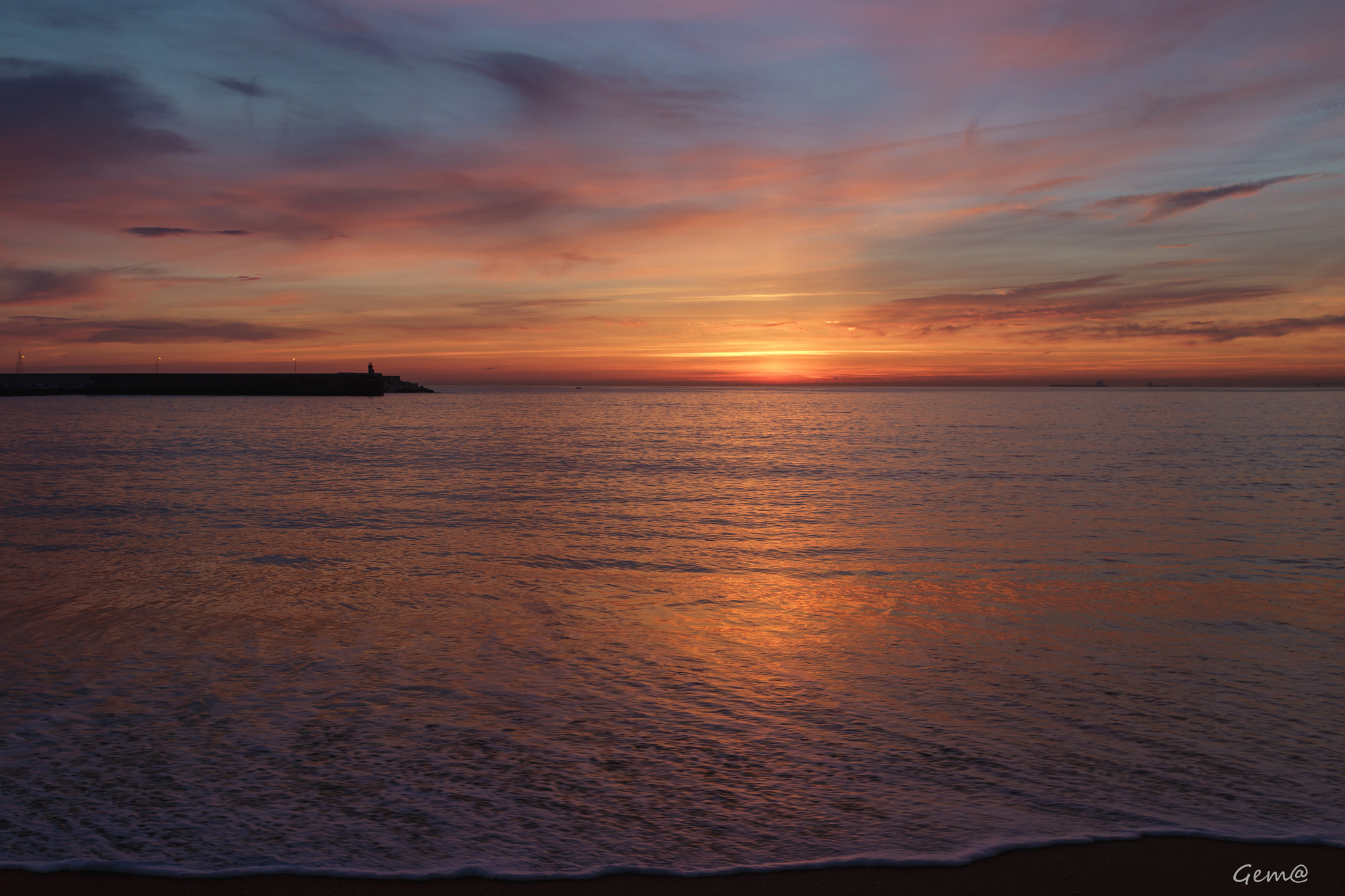 Canon EF-S 17-55mm F2.8 IS USM sample photo. Otro amanecer lleno de color -  another colorful sunrise photography