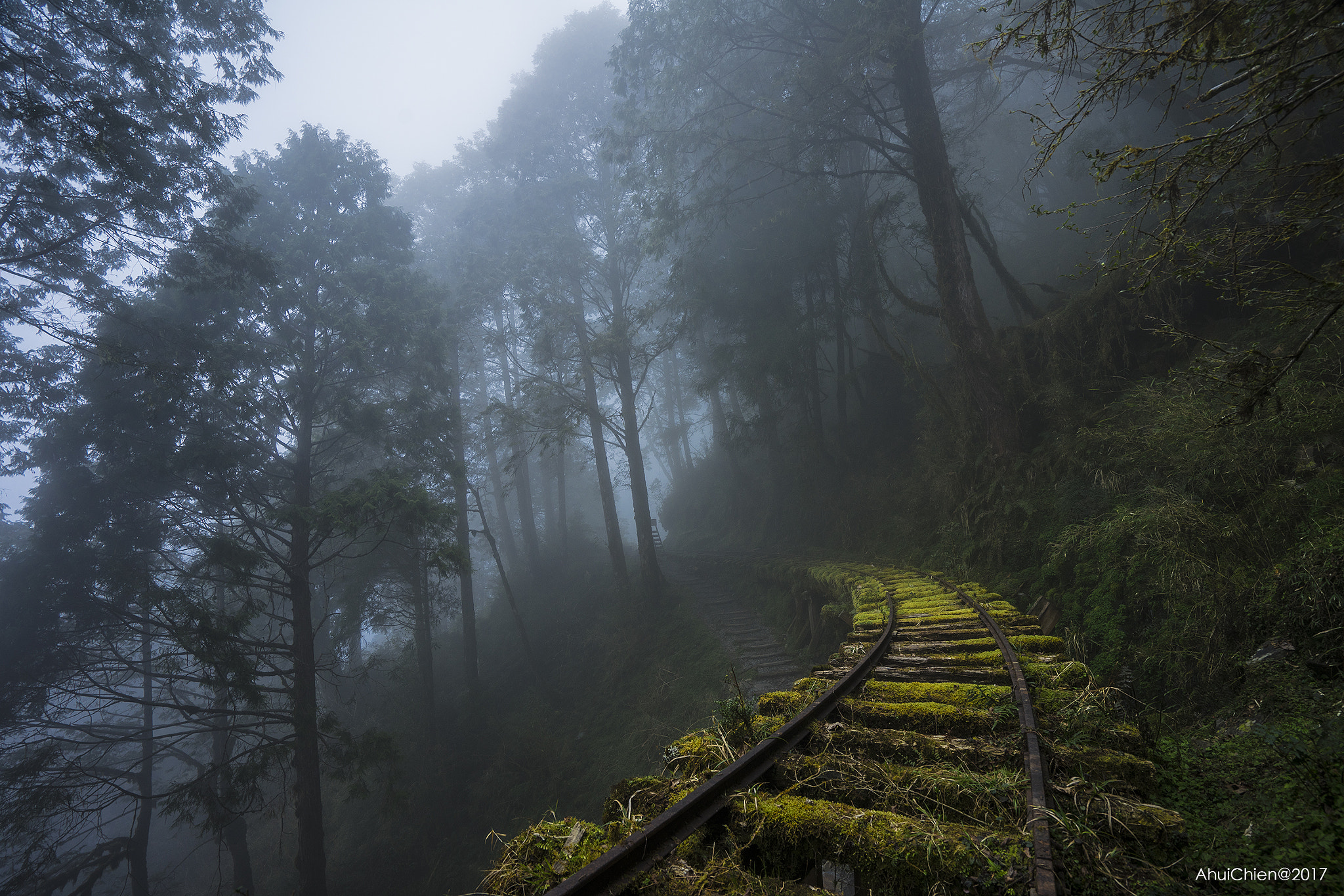 Sony a7R sample photo. Railway photography