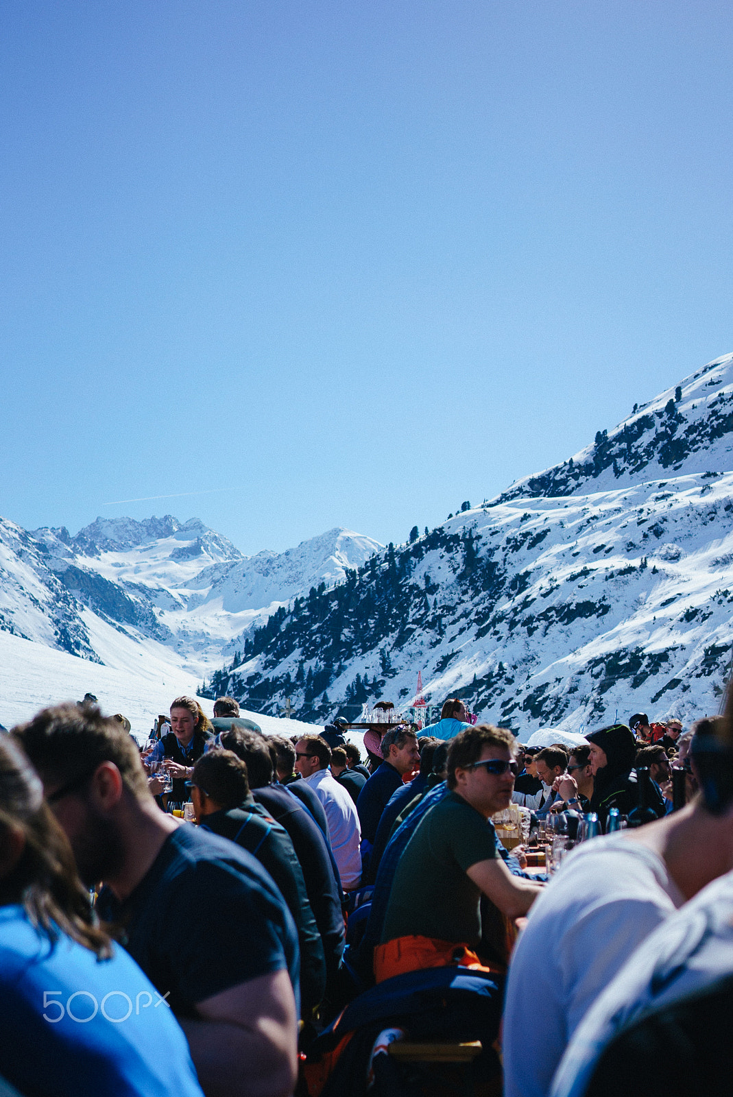 Sony a7S + Sony Sonnar T* FE 35mm F2.8 ZA sample photo. Slope-side schnitzels in st christoph photography