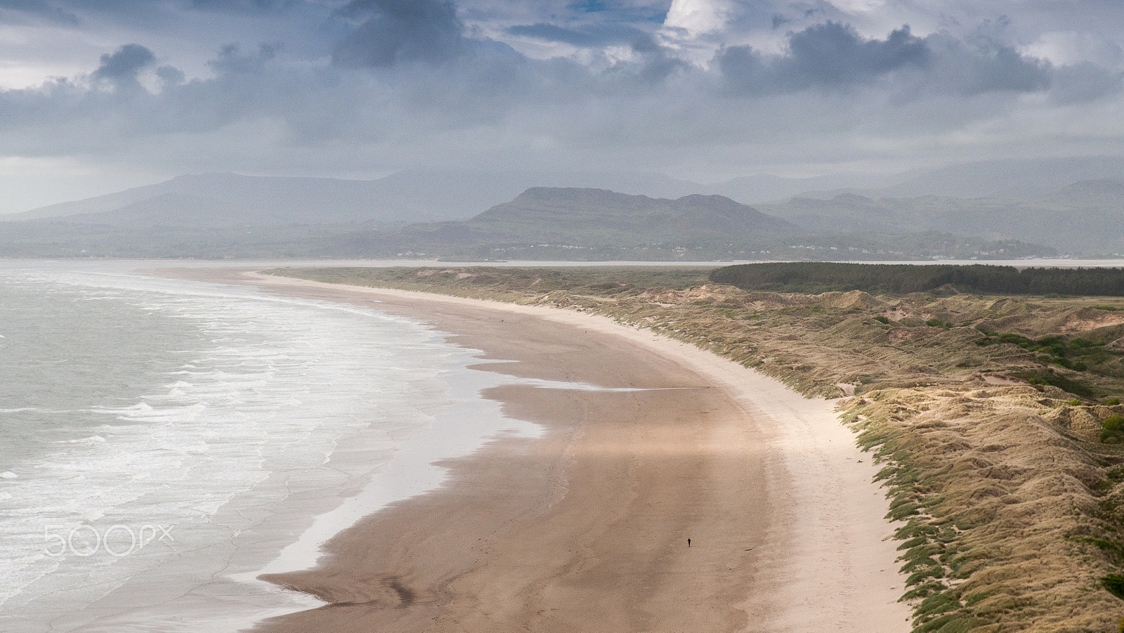 Nikon D90 sample photo. Morfa harlech beach photography