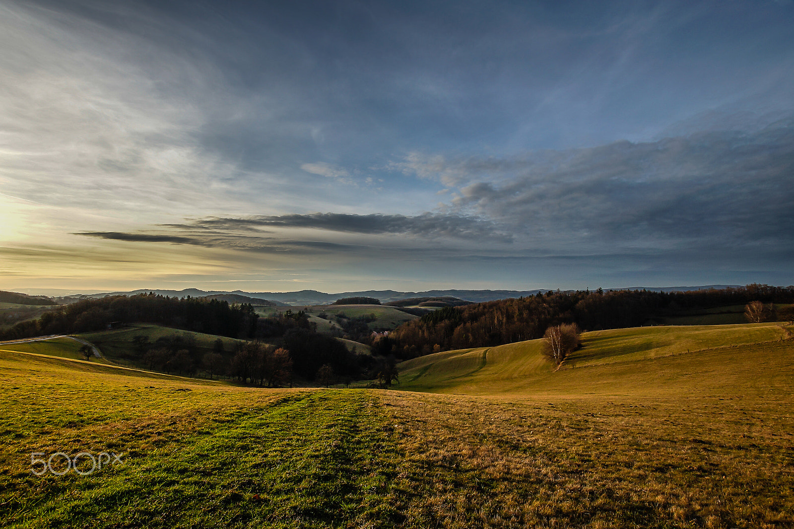 Sony a99 II + 10-20mm F3.5 sample photo. Sundown in vöckelsbach photography